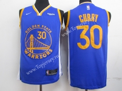 2020 Golden State Warriors Blue #30 NBA Jersey