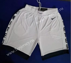 Worlp Cup USA White NBA Shorts