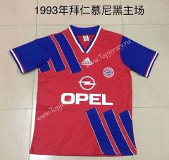 Retro Version 1993 Bayern München Home Red Thailand Soccer Jersey AAA-DG