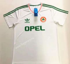 Retro Version Ireland Away White Thailand Soccer Jersey AAA-912