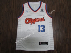 City Edition Los Angeles Clippers White #13 NBA Jersey