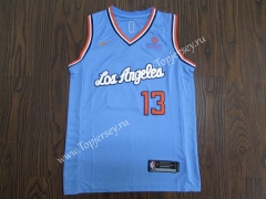 Latin Edition Los Angeles Clippers Light Blue #13 NBA Jersey