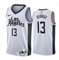 City Edition Los Angeles Clippers White #13 NBA Jersey