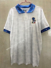 Retro Version 1994 Italy Away White Thailand Soccer Jersey AAA-811