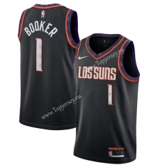 City Edition 2019-2020 Phoenix Suns Black #1 NBA Jersey