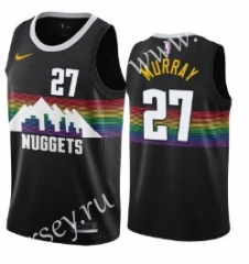 City Edition 2019-2020 Denver Nuggets Black #27 NBA Jersey