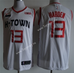 City Edition 2019-2020 Houston Rockets White #13 NBA Jersey