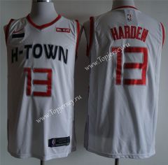 City Edition 2019-2020 Houston Rockets White #13 NBA Jersey