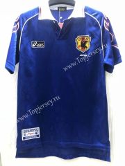Retro Version 1998 Japan Home Blue Thailand Soccer Jersey AAA