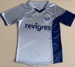 Retro Version 2001 Porto Gray Thailand Soccer Jersey AAA-DG