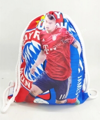 Bayern München Red Drawstring Bag-11