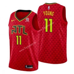 Atlanta Hawks Red #11 NBA Jersey