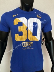 Golden State Warriors Blue #30 NBA Cotton T-shirt