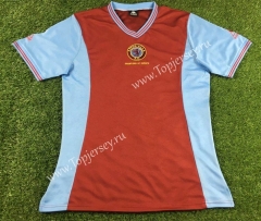 Retro Version 1881-1882 Aston Villa Red Thailand Soccer Jersey AAA-503