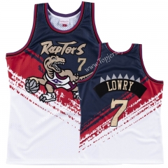 Independence Day Version Toronto Raptors Black&White #7 NBA Jersey