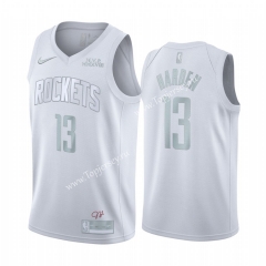 MVP Edition Houston Rockets White #13 NBA Jersey