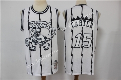 Limited Version Toronto Raptors White #15 NBA Jersey