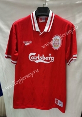 Retro Version 1996-1997 Liverpool Home Red Thailand Soccer Jersey AAA