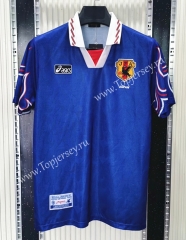 Retro Version 1996 Japan Home Blue Thailand Soccer Jersey AAA-C1046