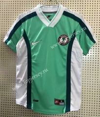 Retro Version 1998 Nigeria Home Green Thailand Soccer Jersey AAA-811
