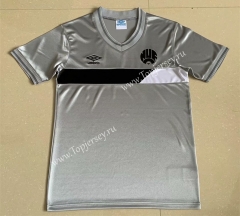 Retro Version 1986 Newcastle United Away Gray Thailand Soccer Jersey AAA-AY