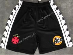 Retro Version 2000 CR Vasco da Gama Black Thailand Soccer Shorts-510