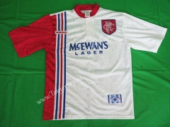 Retro Version 96-97 Rangers Away White Thailand Soccer Jersey AAA-503