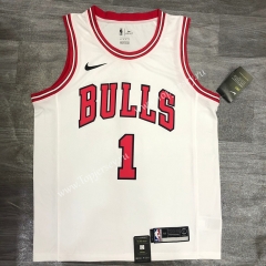 Chicago Bulls White #1 NBA Jersey-311