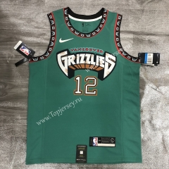 Memphis Grizzlies Green #12 NBA Jersey