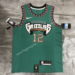 Memphis Grizzlies Green #12 NBA Jersey