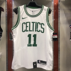 Boston Celtics White #11 NBA Jersey