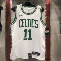 Boston Celtics White #11 NBA Jersey