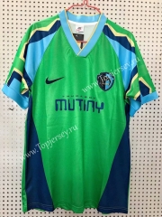 Retro Version 95-96 Tampa Bay Rowdies Green Thailand Soccer Jersey AAA-811