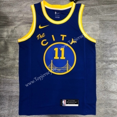 Tram version 2020-2021 Golden State Warriors Blue #11 NBA Jersey-311