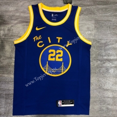 Tram version 2020-2021 Golden State Warriors Blue #22 NBA Jersey-311
