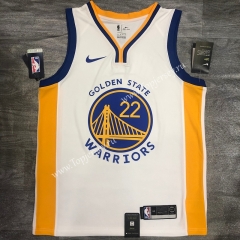 2020 Golden State Warriors V Collar White #22 NBA Jersey-311