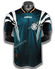 Retro Version 1996 Germany Away Green Thailand Soccer Jersey AAA-C1046