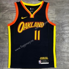 City Edition 2020-2021 Golden State Warriors Black #11 NBA Jersey-311
