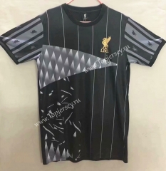 Retro Version 1989 Liverpool Black Thailand Soccer Jersey AAA-811