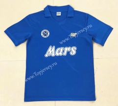 Retro Version 88-89 Napoli Home Blue Thailand Soccer Jersey AAA-HR