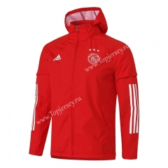 2020-2021 Ajax Red Trench Coats With Hat-815