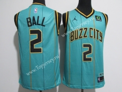 2021 Charlotte Hornets Lake Blue #2 NBA Jersey