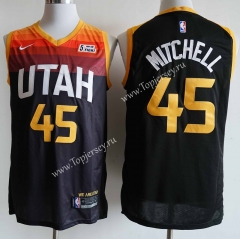 2021 City Edition Utah Jazz Black #45 NBA Jersey