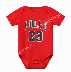 Chicago Bulls Red #23 Baby Uniform-CS