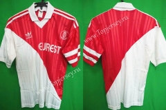 Retro Version 94-95 Monaco Home Red & White Thailand Soccer Jersey AAA-503