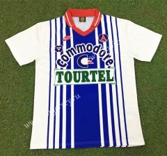 Retro Version 92-93 Paris SG Away White Thailand Soccer Jersey AAA-503