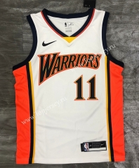 Golden State Warriors White #11 NBA Jersey-311