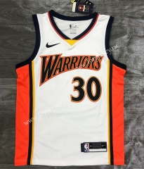 Golden State Warriors White #30 NBA Jersey-311