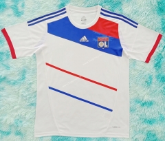 Retro Version 12-13 Olympique Lyonnais Home White Thailand Soccer Jersey AAA-HR