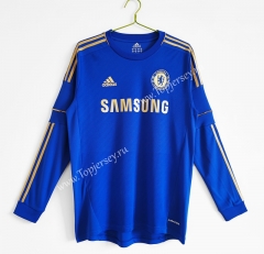Retro Version 2012-2013 Chelsea Home Blue LS Thailand Soccer Jersey AAA-C1046